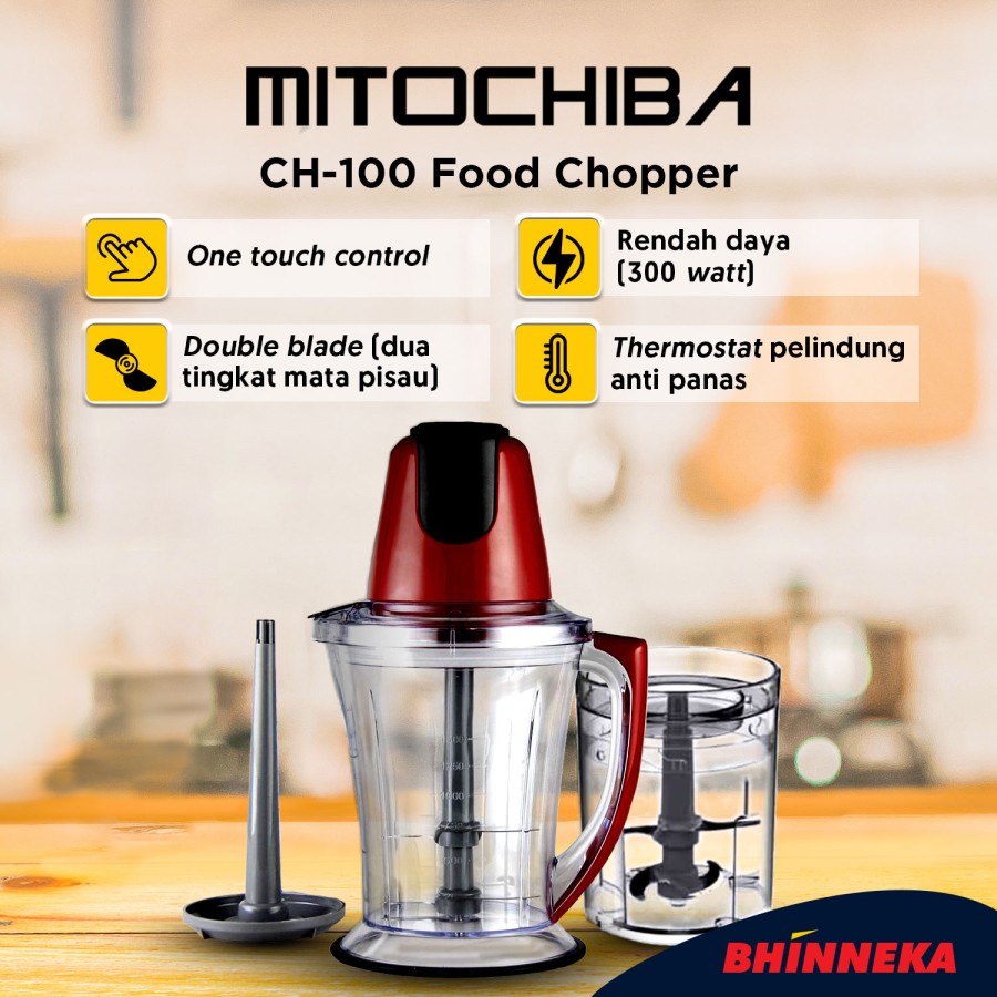 MITOCHIBA FOOD CHOPPER CH 100 NEWW