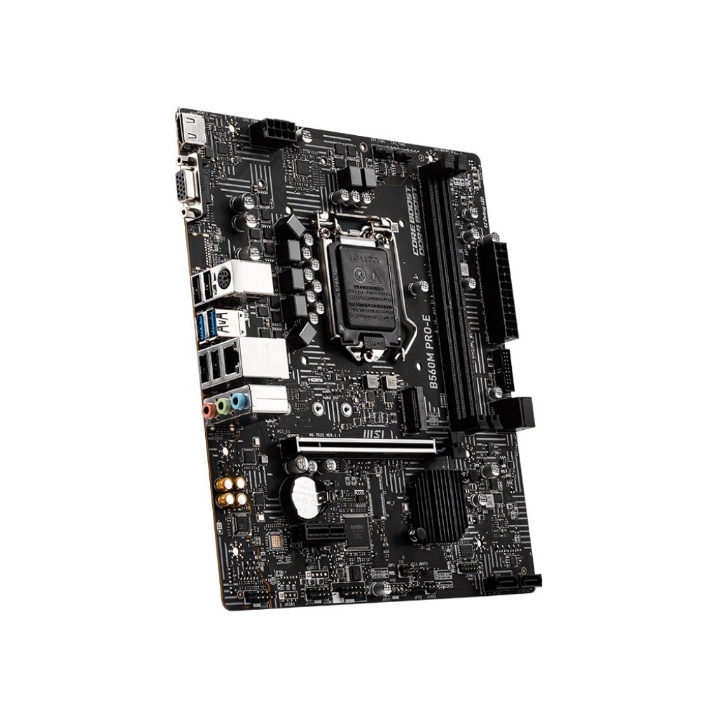 MSI B560M PRO-E | MOTHERBOARD INTEL B560 LGA1200 mATX