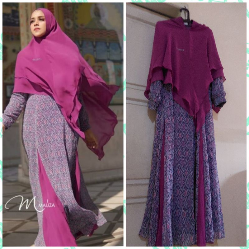 PRELOVED SYARI LIKE NEW BRAND MAUZA NO JS,PRELOVED  SYARI BRANDED