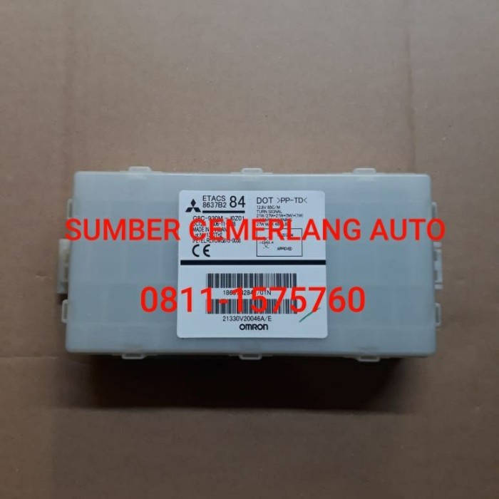 CONTROL UNIT ETACS MITSUBISHI XPANDER 8637B284