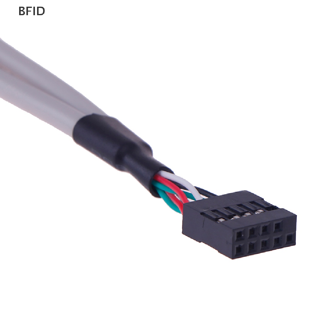 [BFID] 1pc 2port USB2.0 Ekspanding Panel Belakang Ke Motherboard USB Header Adapter [ID]