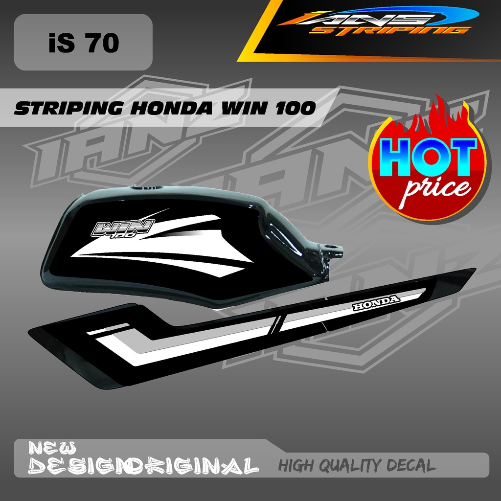 NEW STRIPING CUSTOM WIN100 HOLOGRAM / NON HOLOGRAM IS70