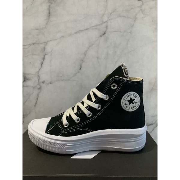 Converse wedges high bw | sepatu pria wanita Converse hike tinggi hitam putih original | sepatu conv