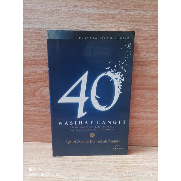 Buku 40 Nasihat Langit By Syekh Abd Al Hamid Al Anquri