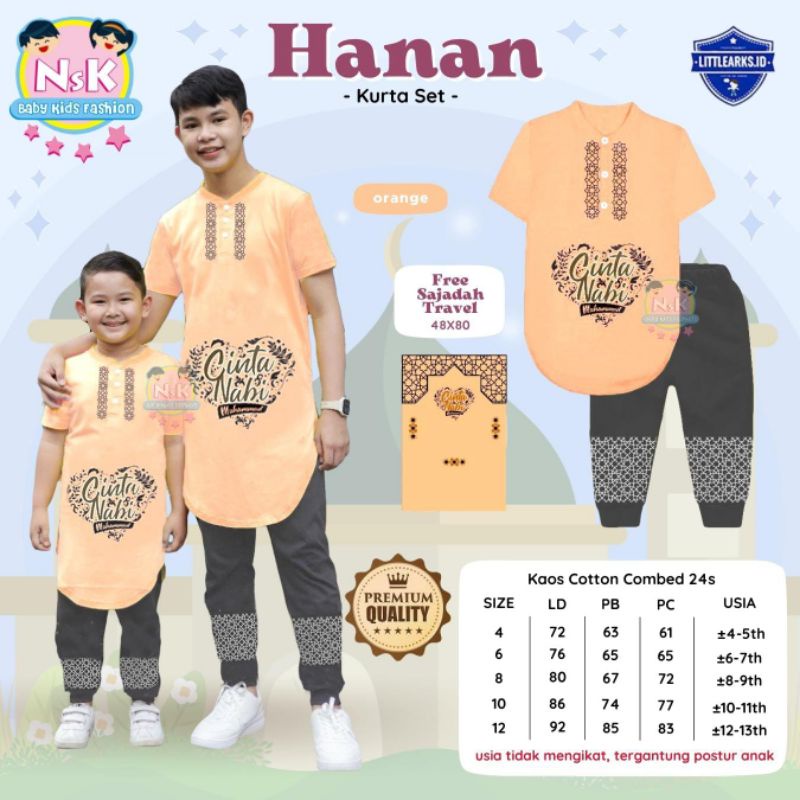 Hanan kurta set by S;&K