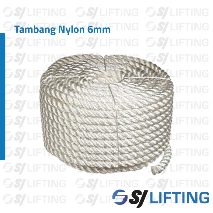 Tali Tambang Nylon 6Mm Roll