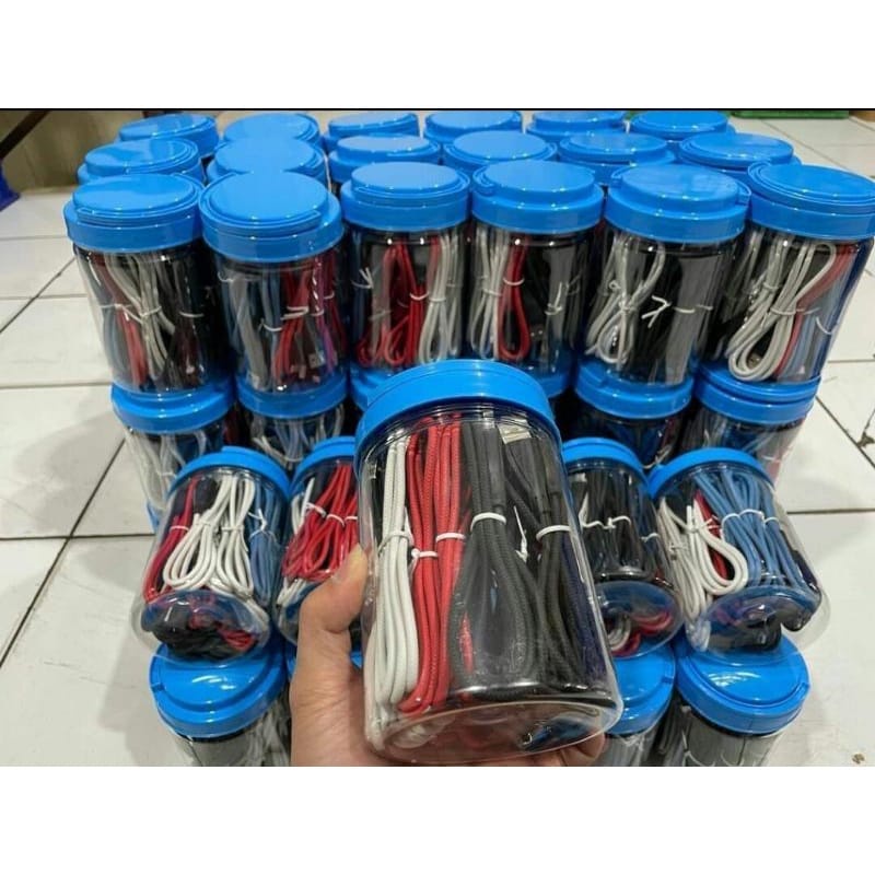 TERMURAH KABEL DATA TOPLES 2,4 FAST CHARGING [ISI 15PCS] TYPE MICRO