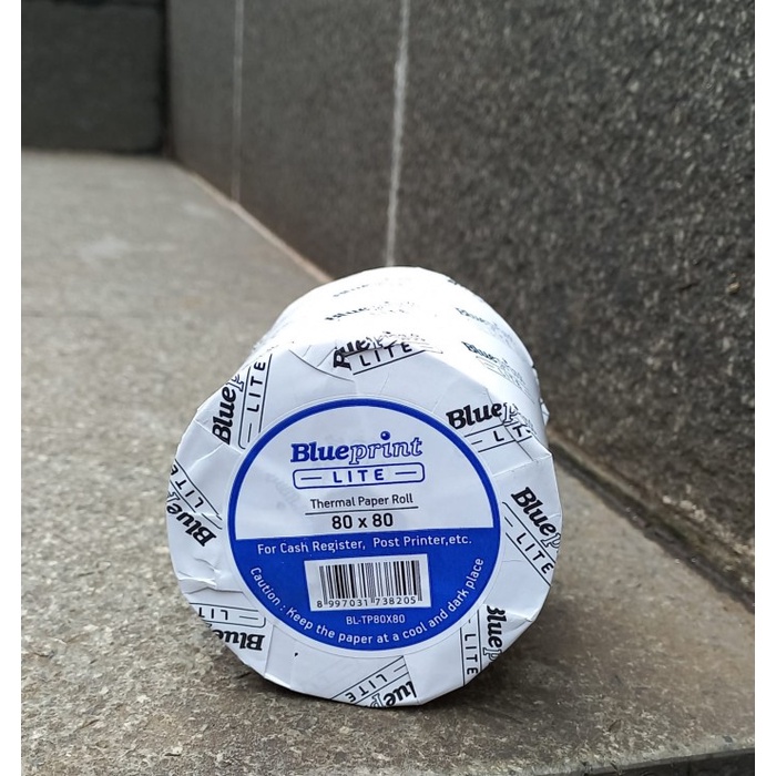 

Term Kertas Thermal Roll Printer Kasir Struk Parkir 80 X 80 Blueprint Lite