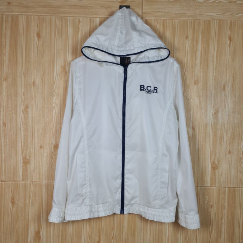 jaket outdoor parasut BCR CRUX lari running jogging second preloved pl