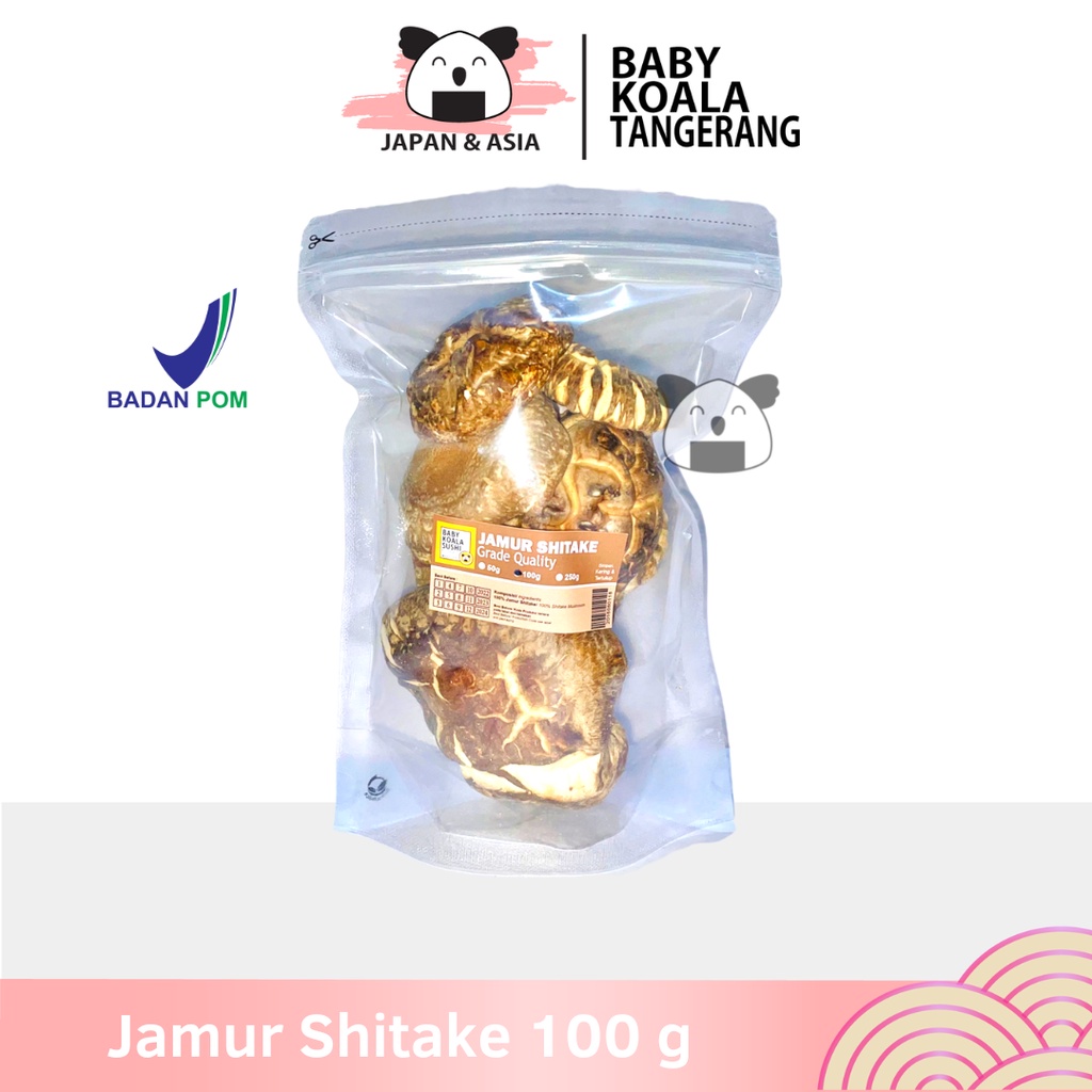 

JAMUR SHITAKE KERING Hioko Mushroom 100 g │ XiangGu Import.