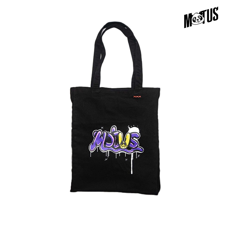 MOTUS GRAFFITI TOTE BAG - CANVAS TOTEBAG