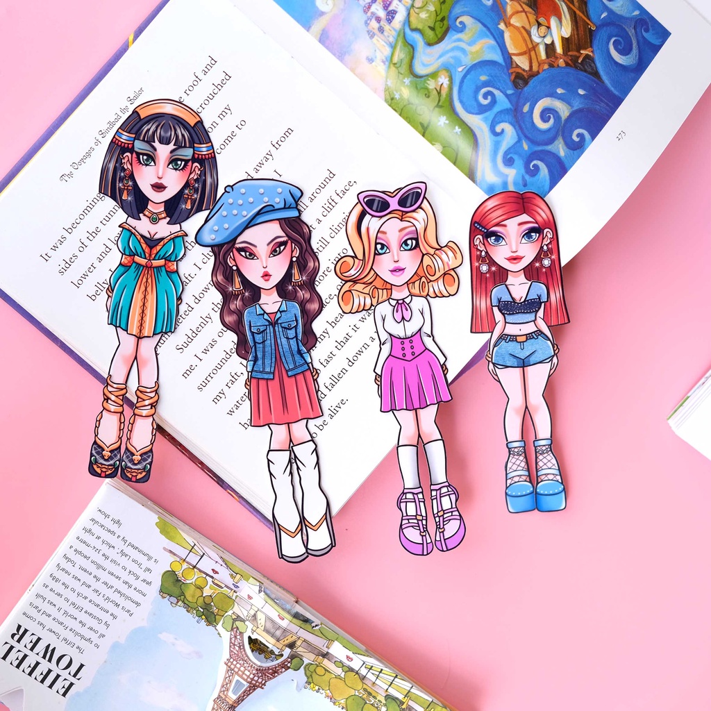 littleredlady - “GLAMZ DOLL” GLOSSY series (Bepe bepean, Paper Doll, Bongkar Pasang, Barbie Kertas)