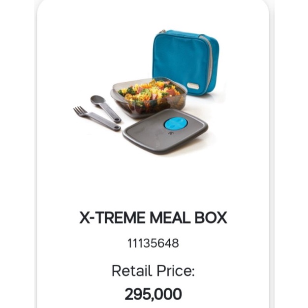 xtreme meal box