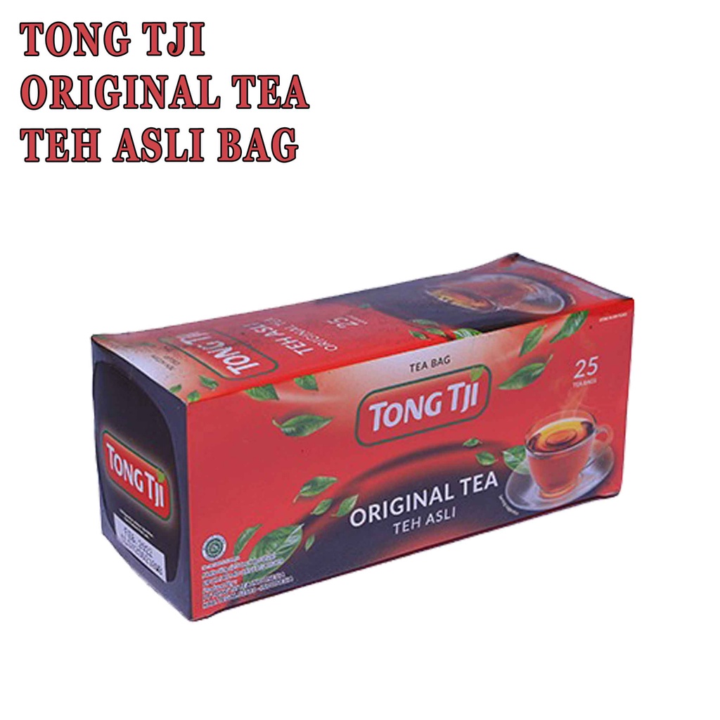 TEH CELUP* Tea merah* Teh melatih* TONG TJI ISI 25 PCS 50g