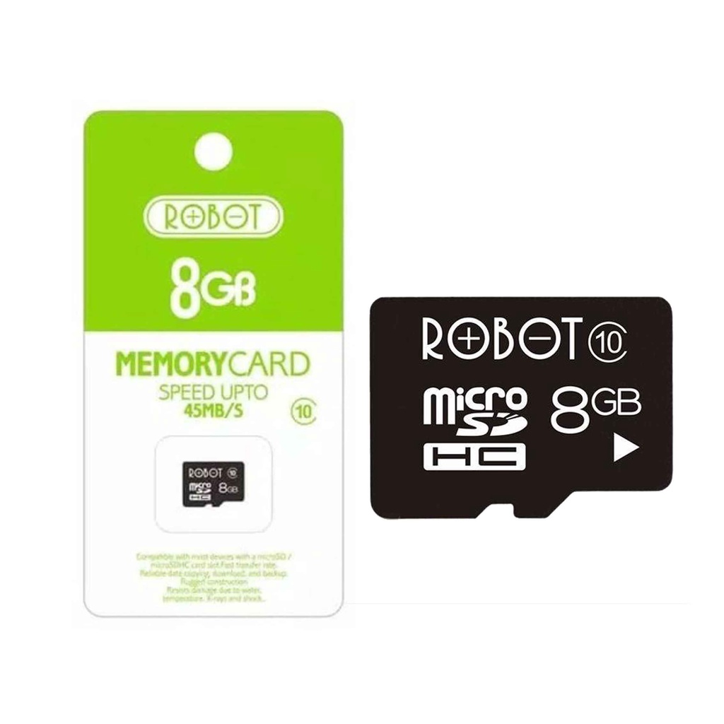 Robot/ Memory Card 8gb/ Speed Upto 45m/s