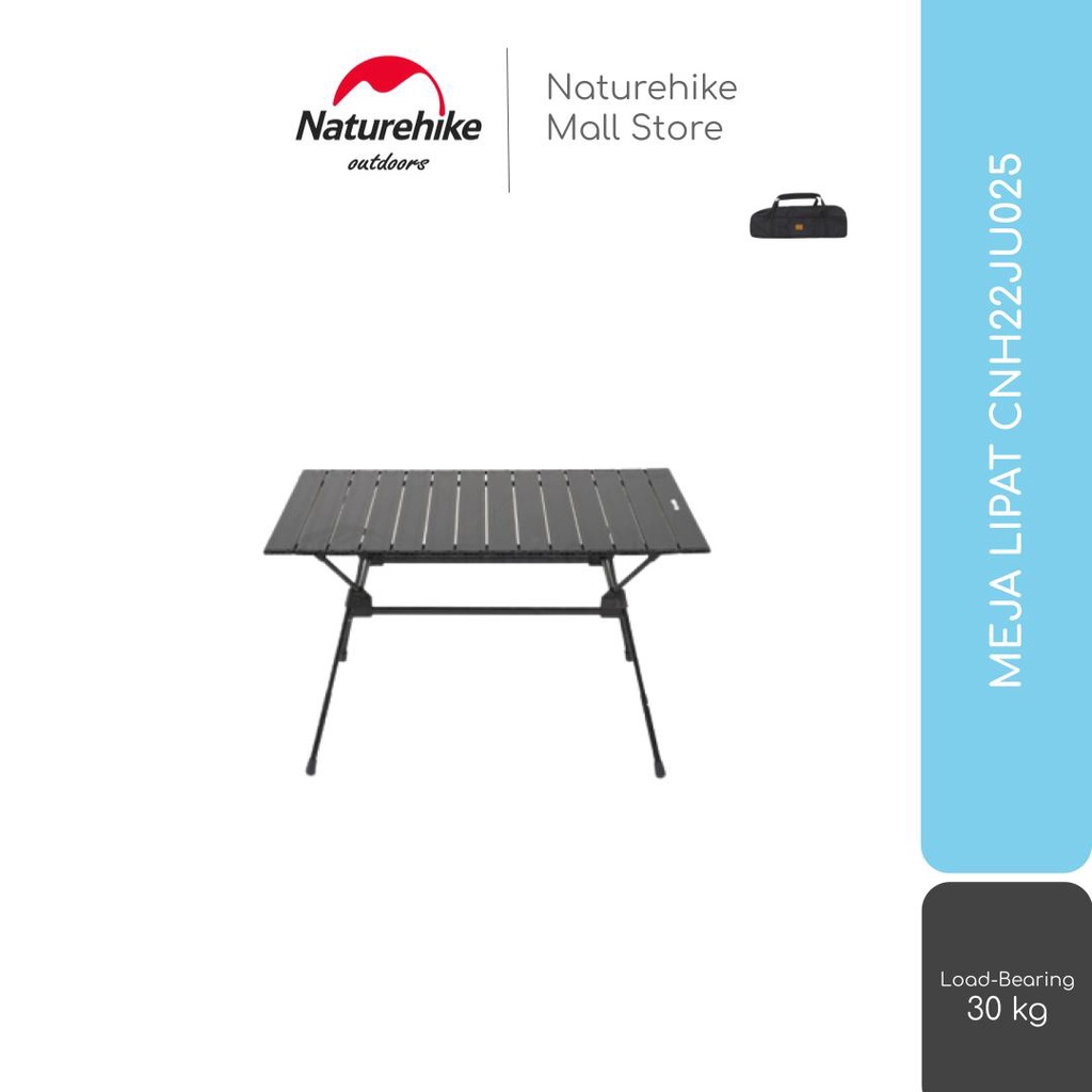 MEJA LIPAT ALUMINIUM PORTABLE CAMPING OUTDOOR NATUREHIKE CNH22JU025