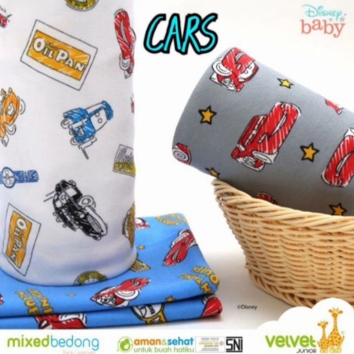 Bayi Velvet Junior Kain Bedong Bayi - Bedong Bayi Baru Lahir Newborn - Girl