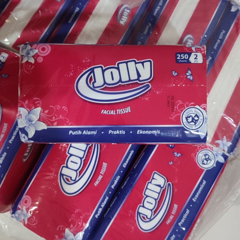 Jolly Facial Tissue by paseo isi 2pcs