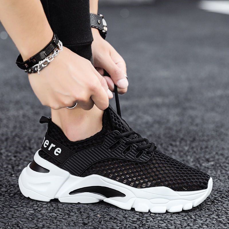 [ESSE] Sepatu Sneakers Pria Sport Shoes Kece 035