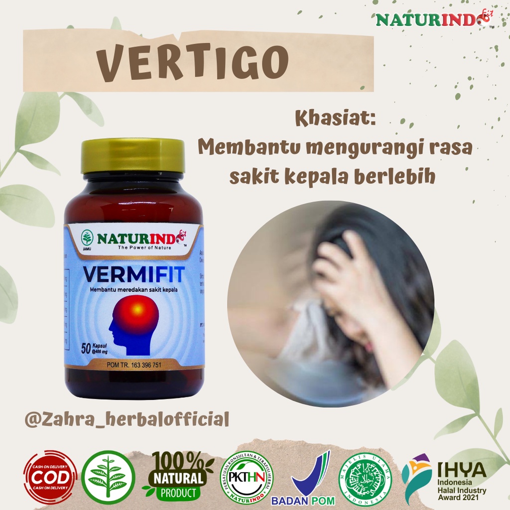 Obat Vertigo Sakit Kepala Kepala Pusing Migrain Pusing Berputar Putar Migrain Sebelah Kepala Sakit H