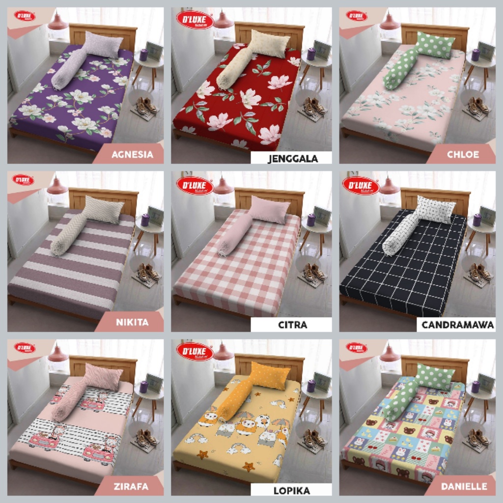 Sprei Ukuran Single 90x200 Kintakun Deluxe