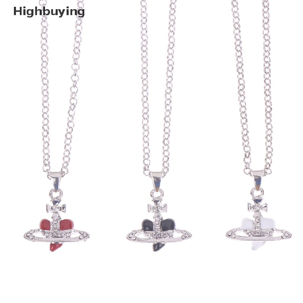 Hbid Anting Kalung planet Saturnus Eropa Love Kalung Saturn Glory