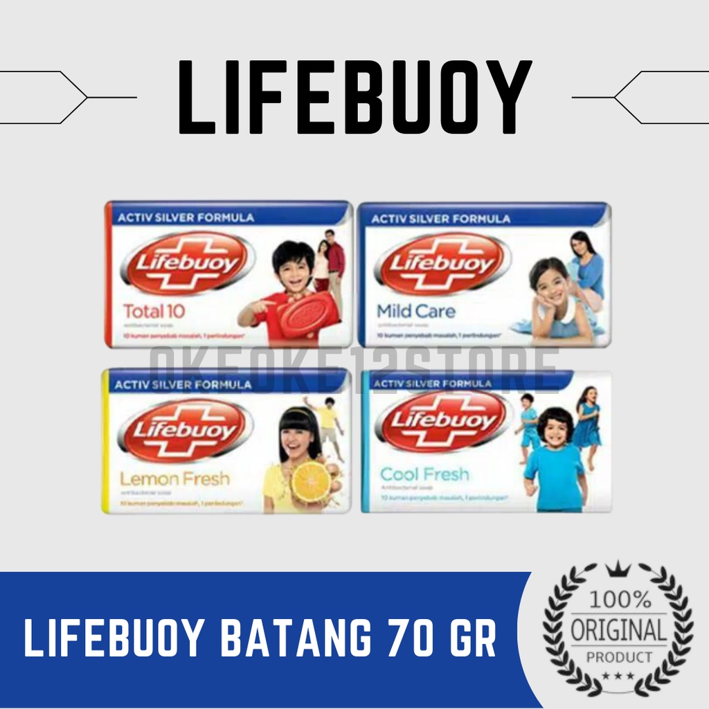 Lifebuoy Sabun Batang 70gr