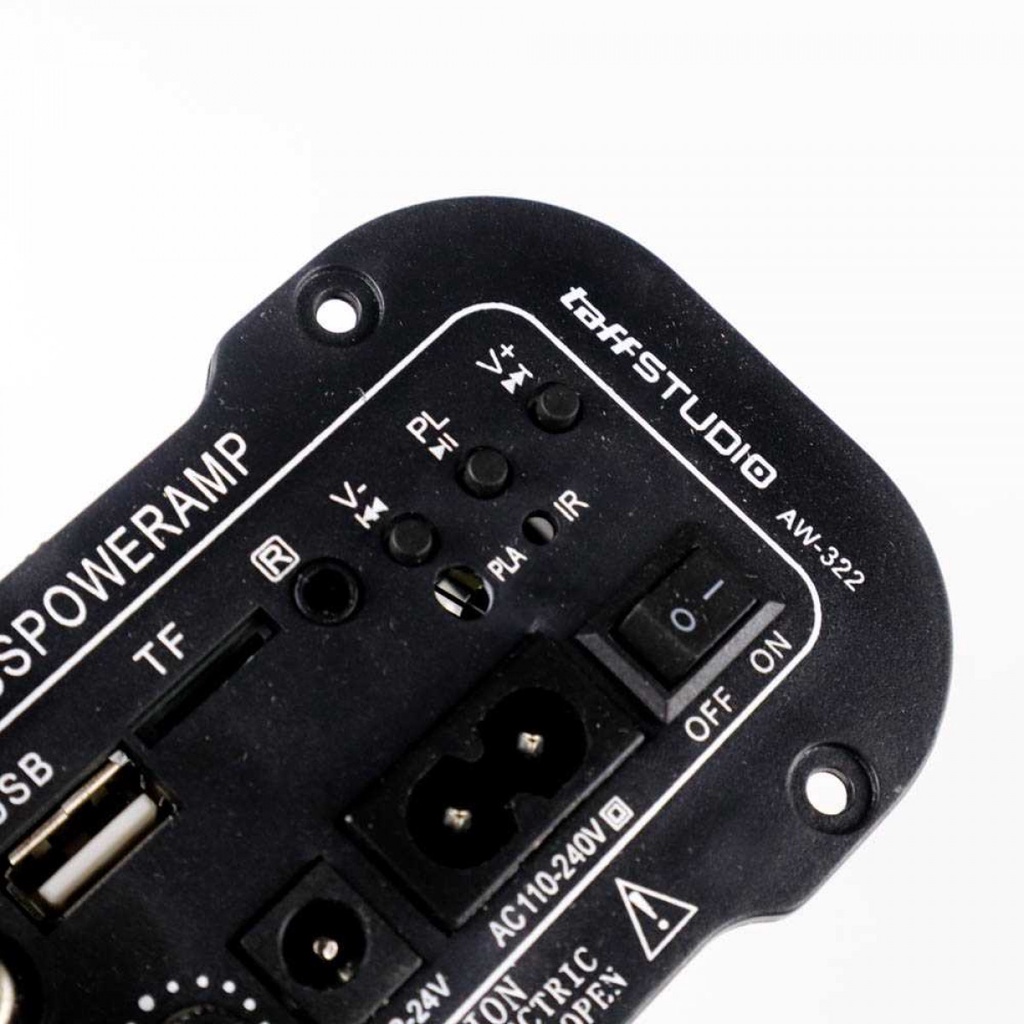 Amplifier Board Audio Bluetooth USB Radio TF DIY 30W Taffstudio AW322