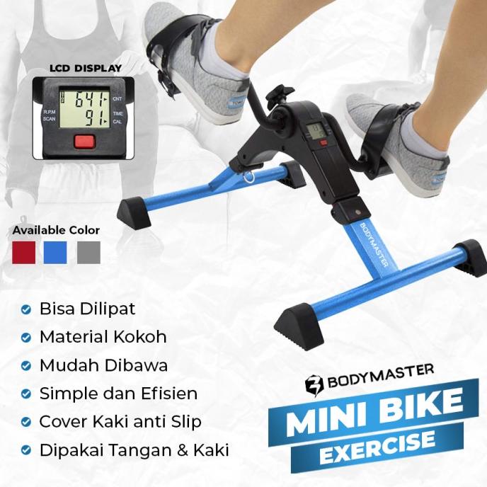 Sepeda Statis Mini - Terapi Kaki Tangan Stroke Patah Tulang Lansia