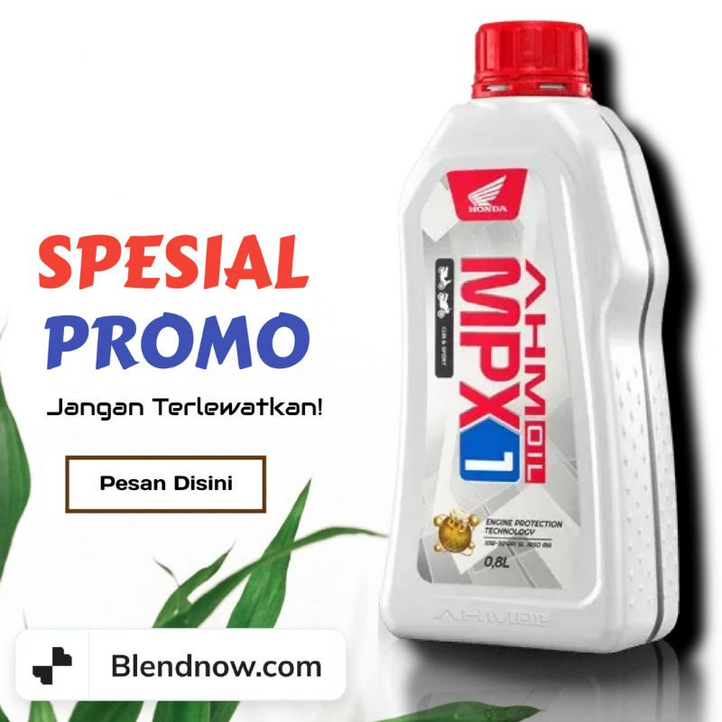 Oli AHM MPX1 Kemasan 0.8 L Harga Grosir Original PT. Castrol Manufacturing Indonesia