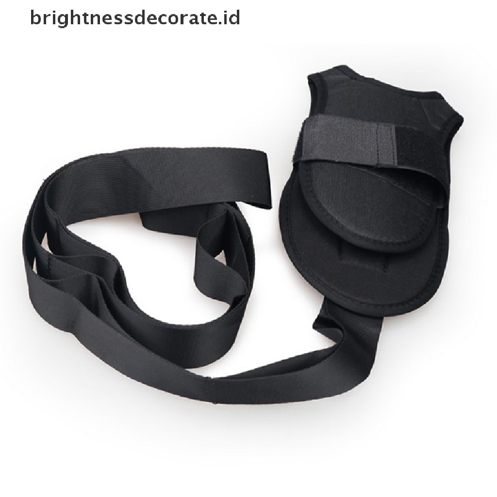 [Birth] Yoga Ligament Stretching Belt Foot Drop Strap Kaki Training Kaki Korek Ankle [ID]