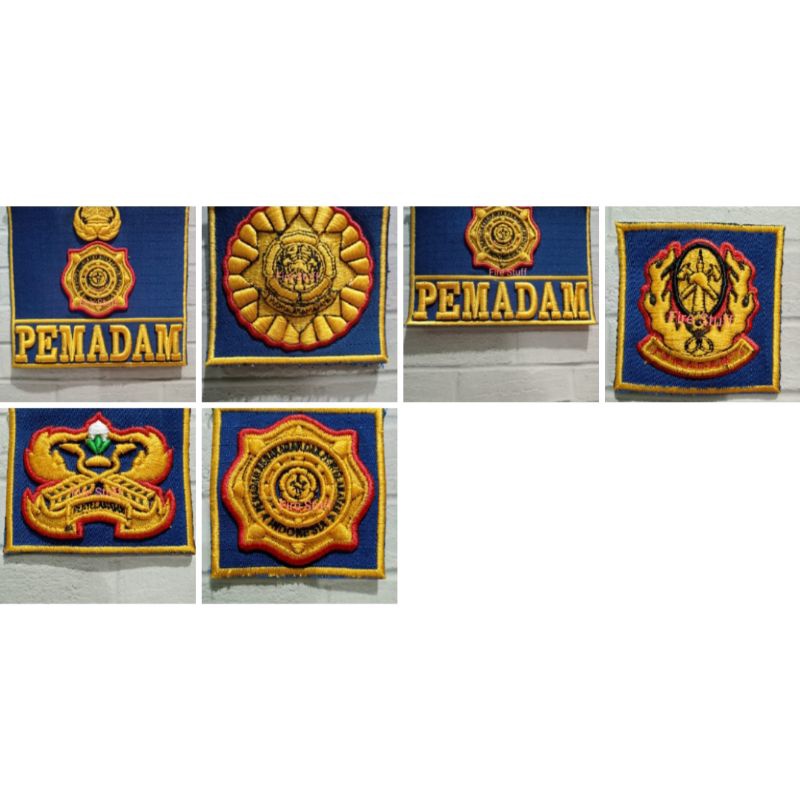 Bordiran Timbul Logo2 Pemadam