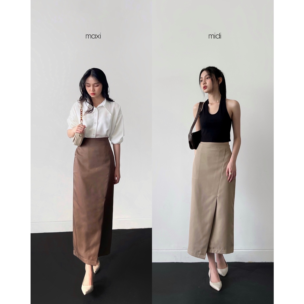 ECINOS - Lunar Slit Skirt
