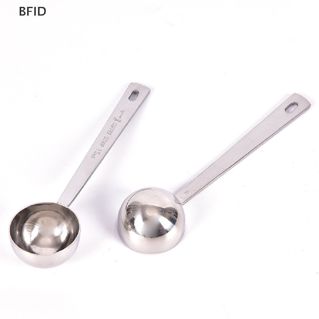 [BFID] Sendok Takar Kopi Sendok Makan Stainless Steel Scoop Coffee Tea Baking Sugar [ID]