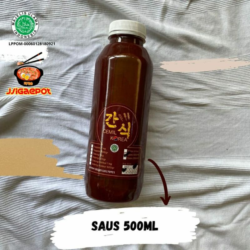 

Saus Gochujang/ Saus Toppoki dan Odeng Ukuran 500ml