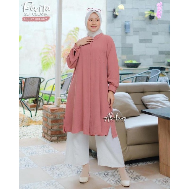 ONE SET/SETELAN CELANA/SETCEL REVITA CRINCLE AIRFLOW BY AL FARO COLLECTION ORIGINAL BRAND