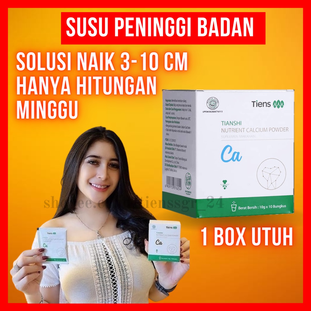 ( AMPUH ) SUSU PENINGGI BADAN TIENS | PENINGGI BADAN DEWASA | SUSU PENINGGI BADAN ANAK | OBAT TINGGI