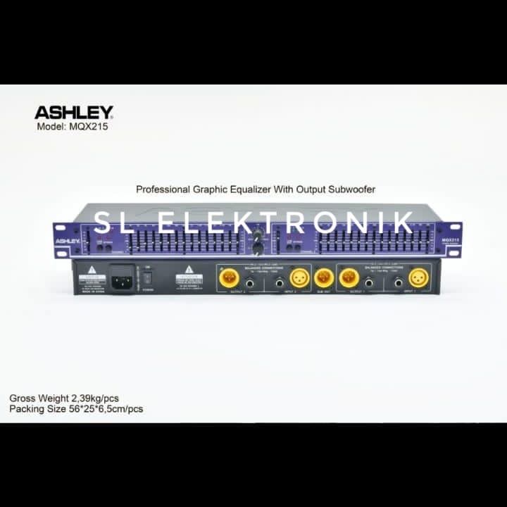 Equalizer ashley mqx215 / mqx 215 original