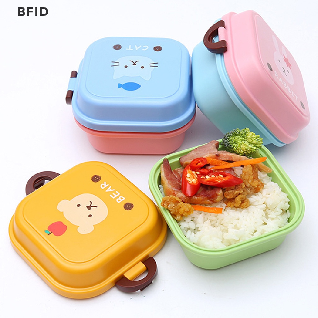 [BFID] Lunch Box Makanan Anak Snack Box Layers Lunchbox Wadah Microwave Portable [ID]