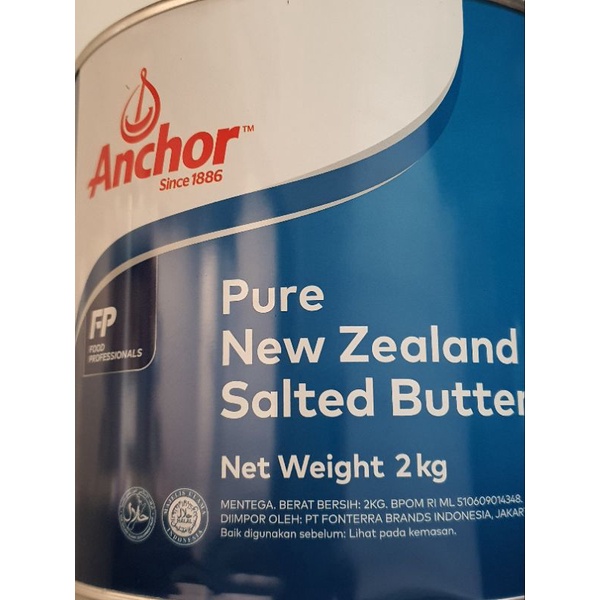 

Anchor salted butter replack 250 gram