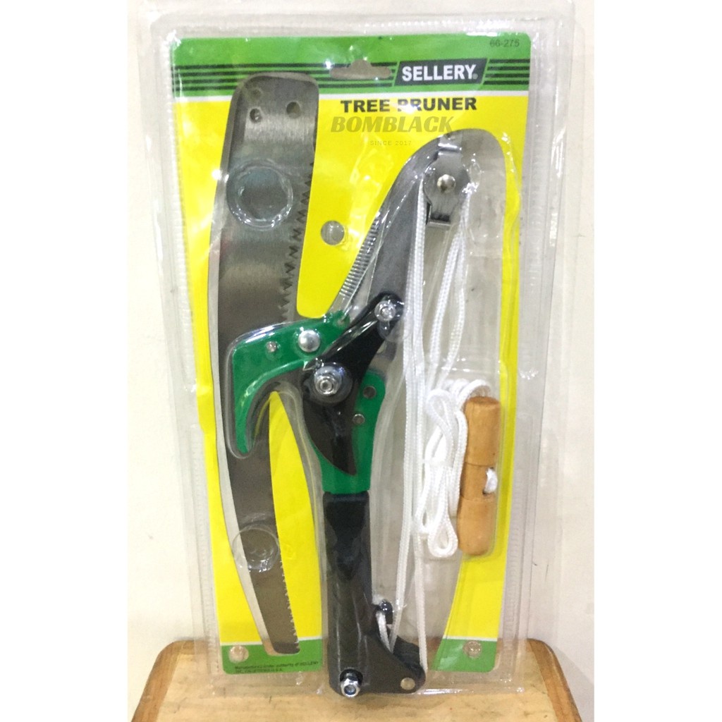 Gunting dan Gergaji Dahan Tarik Sellery Gergaji Pohon Kayu Tree Pruner