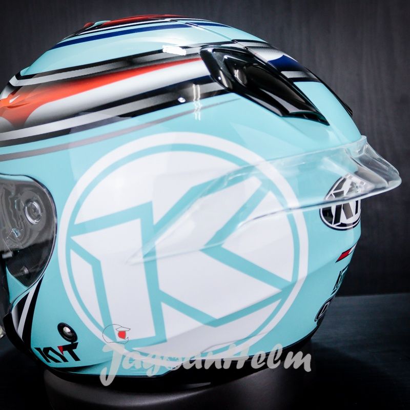 SPOILER HELM KYT KYOTO  3D  | KYOTO TERBARU MURAH Kualitas Mewah