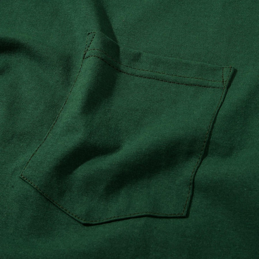 Real Heavy SS Pocket T Shirt 16s Green