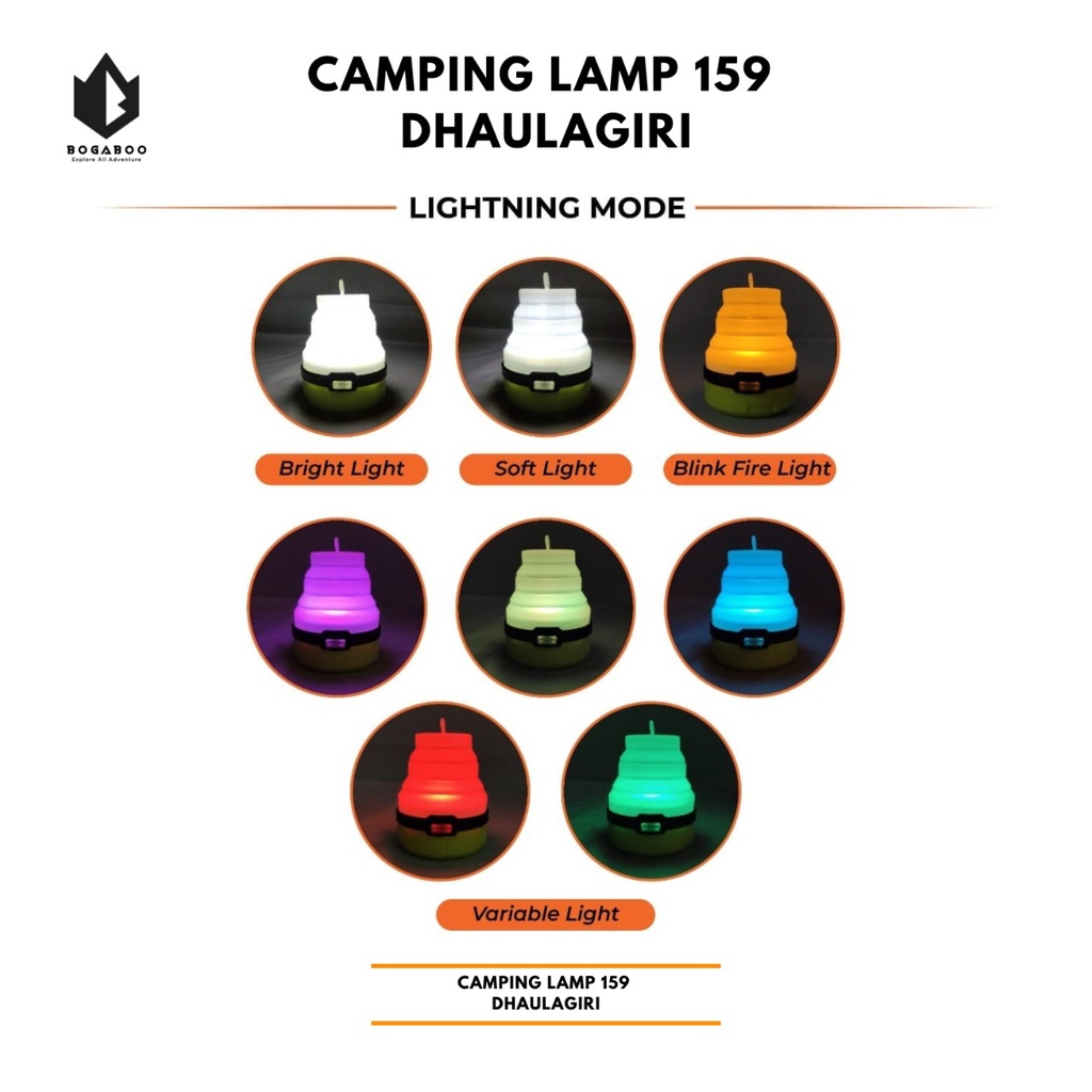 Lampu Tenda CL-159 - Lampu gantung - Lampu Tenda Dhaulagiri