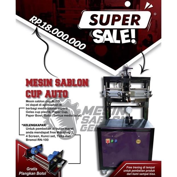 MESIN SABLON CUP OTOMATIS