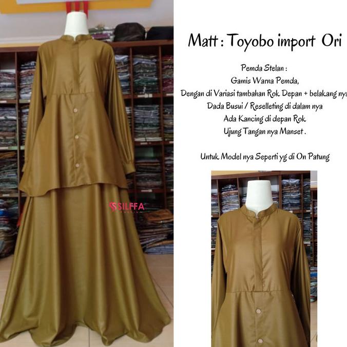 BAJU PNS PEMDA. GAMIS PEMDA. SERAGAM PEMDA. TOYOBO ORI IMPORT