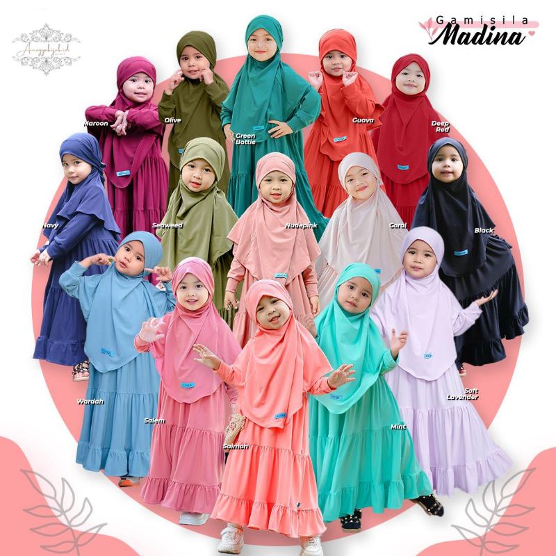 Gamis bayi gamis anak best seller dress bayi gamisila madina