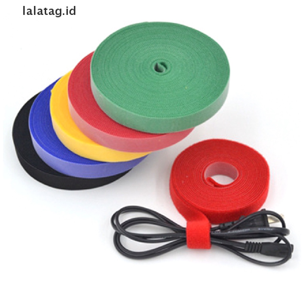 [lalatag] 5m Ikat Tanaman Adjustable Plant Support Reusable Tape Untuk Taman [ID]