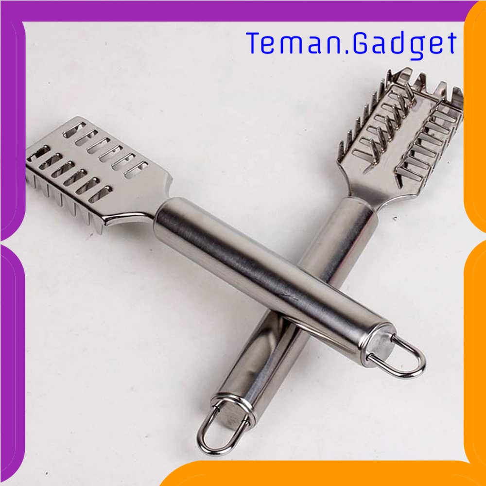 TG - DPR LISM Peeler Pisau Pengupas Sisik Ikan Fish Skin Scraper Stainless - FKW30