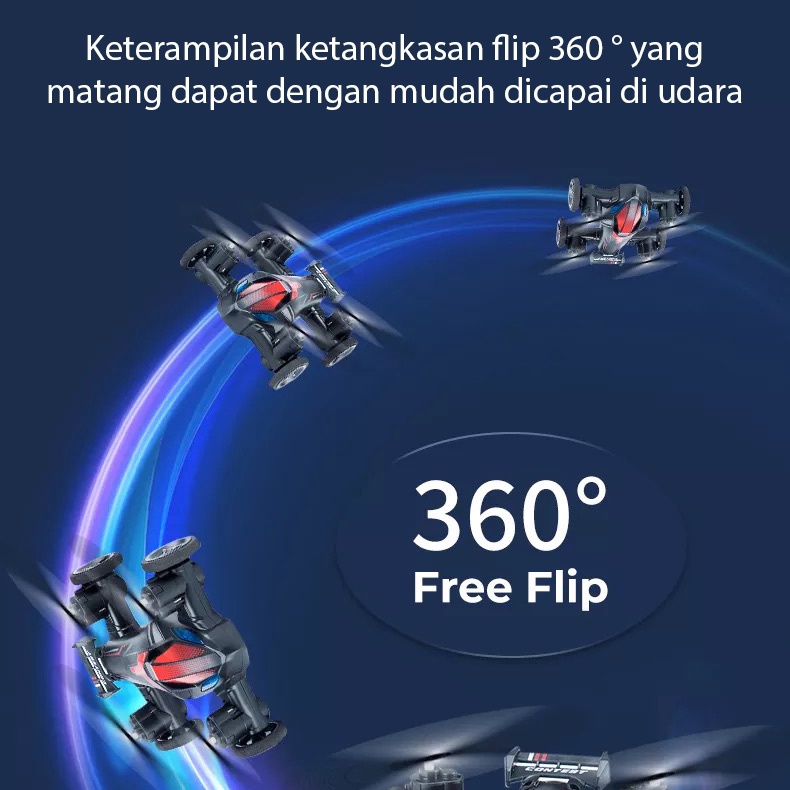 2in1 RC Mobil Dan Pesawat Terbang | Mainan Anak Laki Laki Mobil Mobilan Remote Control | Mobil Plane H103